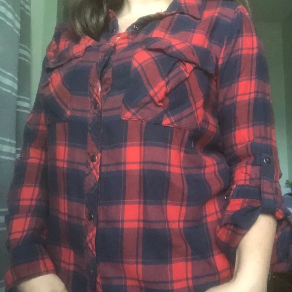 Red and Blue Flannel - Picture 4 of 9